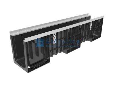 Лоток водоотводный Gidrolica Super ЛВ -15.19,6.25- пластиковый, кл.Е600