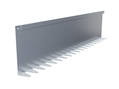 Бордюр Gidrolica Line Steel L-образный из оцинкованной стали 1200х280х70х1,5мм