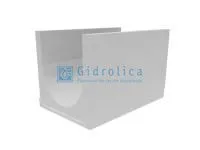 Лоток водоотводный бетонный коробчатый (СО-500мм), с уклоном 0,5% КUу 100.60,3(50).46,5(37,5) - BGU, № 3