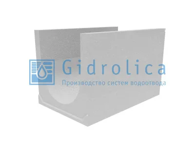 Лоток водоотводный бетонный коробчатый (СО-500мм), с уклоном 0,5%  КUу 100.65(50).65(56) - BGU-XL, № 40